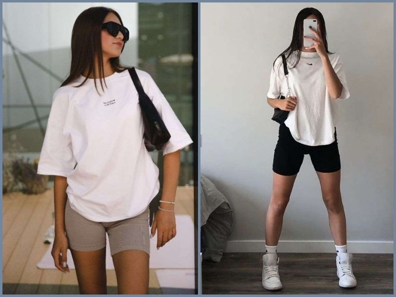 phối đồ với áo thun trơn phối đồ với áo thun trơn