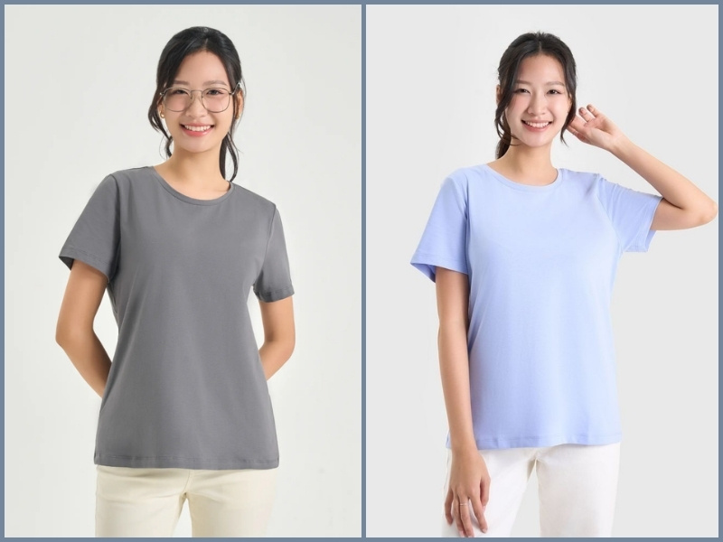phối đồ với áo thun trơn phối đồ với áo thun trơn