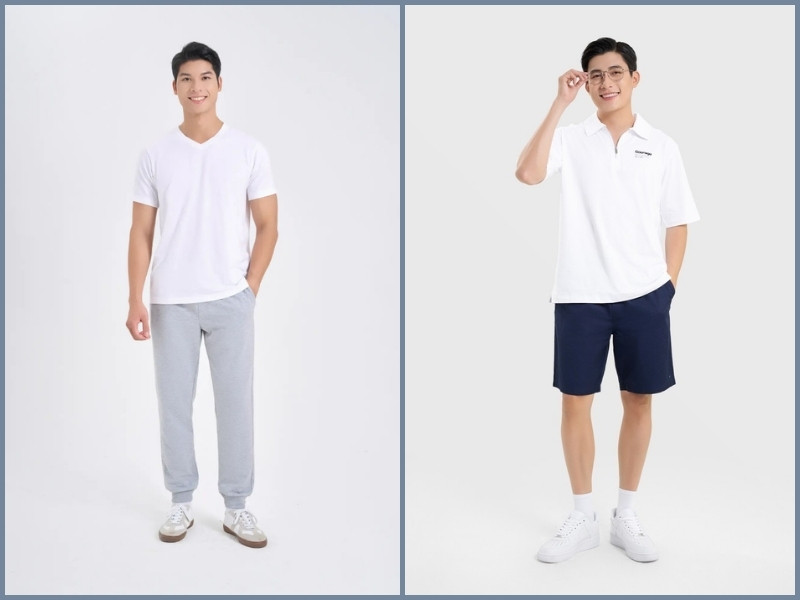 bảng màu phối đồ nam phối màu quần áo nam