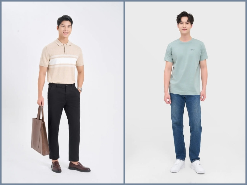 nguyên tắc phối màu quần áo nam cách phối màu quần áo nam