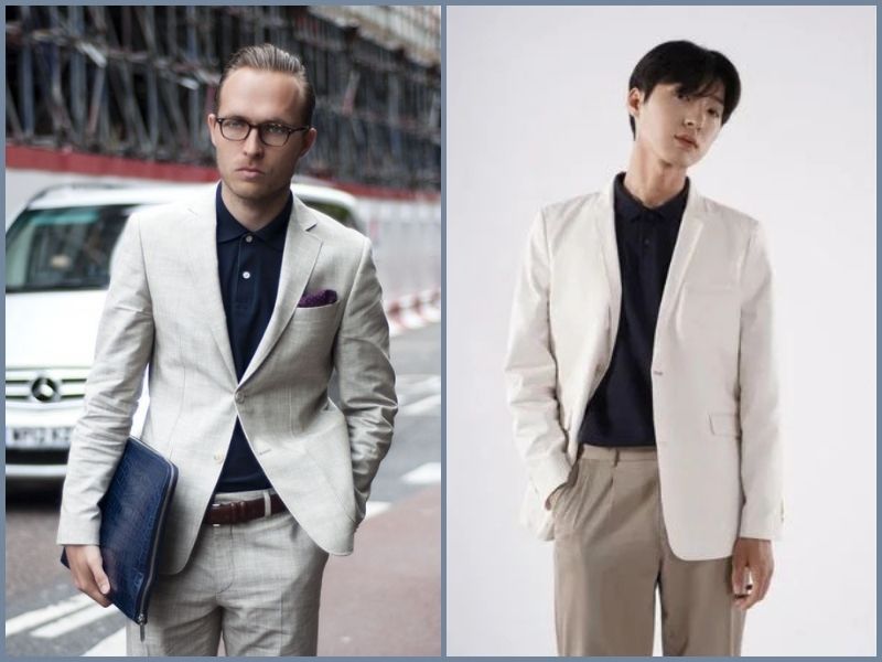 phối đồ với áo polo đen nam phối đồ với áo polo đen nam