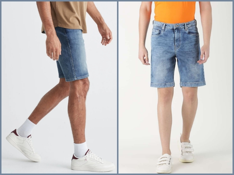 style quần short nam hàn quốc quần short demin