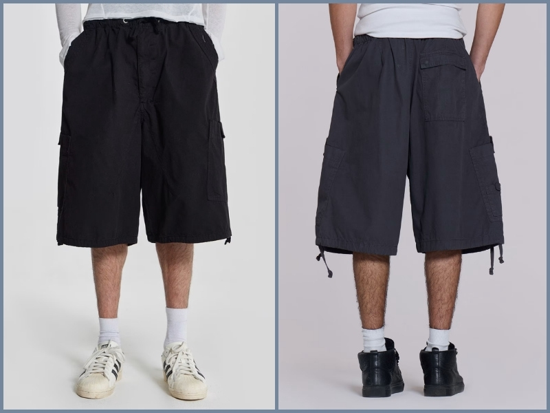 quần short nam phong cách hàn quốc Quần short nam vải dù
