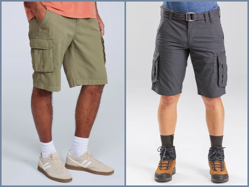 quần short nam phong cách hàn quốc Quần short túi hộp nam