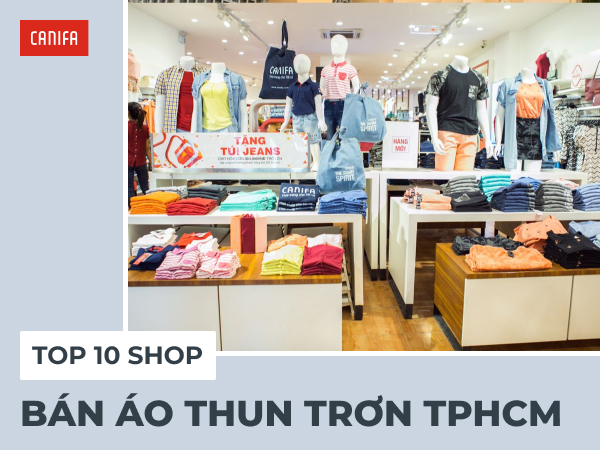 shop bán áo thun trơn tphcm