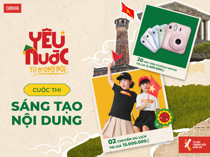 giải thưởng cuộc thi yêu nước từ trong nôi