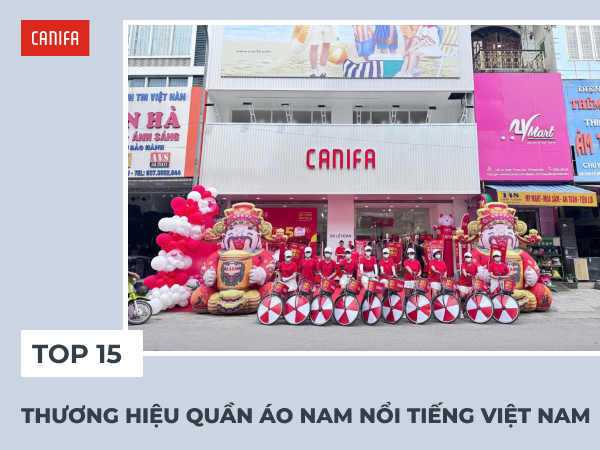 thương hiệu quần áo nam nổi tiếng việt nam