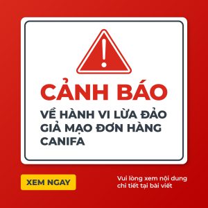 cảnh báo giả mạo canifa
