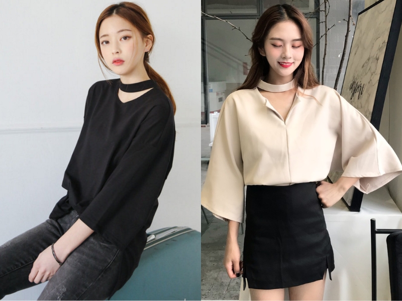các loại cổ áo sơ mi nữ đẹp