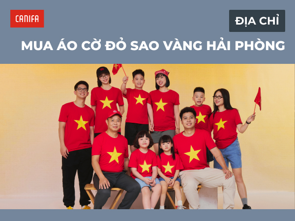 áo cờ đỏ sao vàng hải phòng