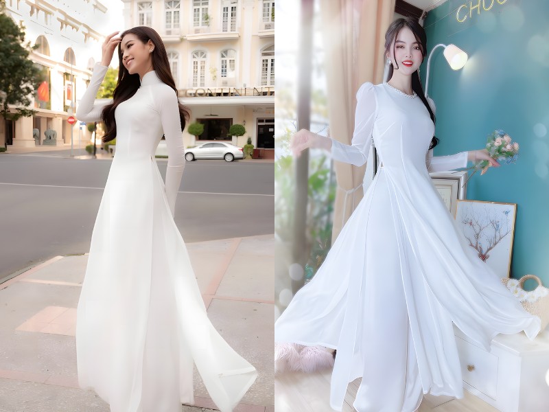 áo dài trắng mặc quần màu gì