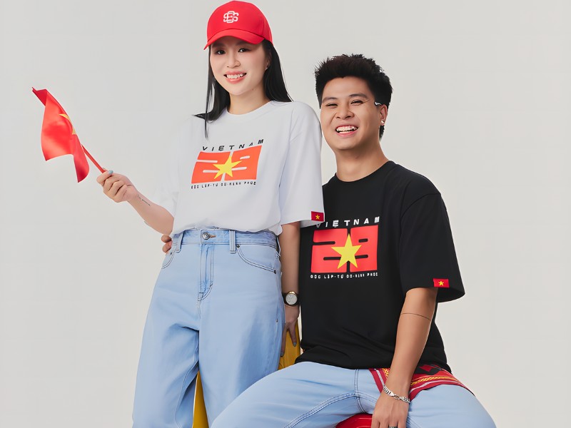 áo có chữ việt nam