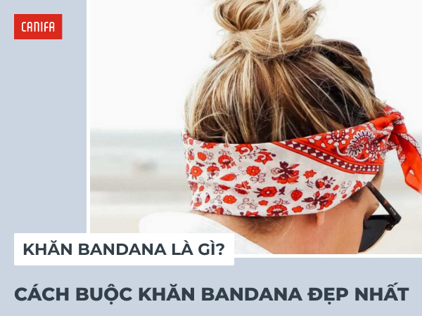 cách buộc khăn bandana
