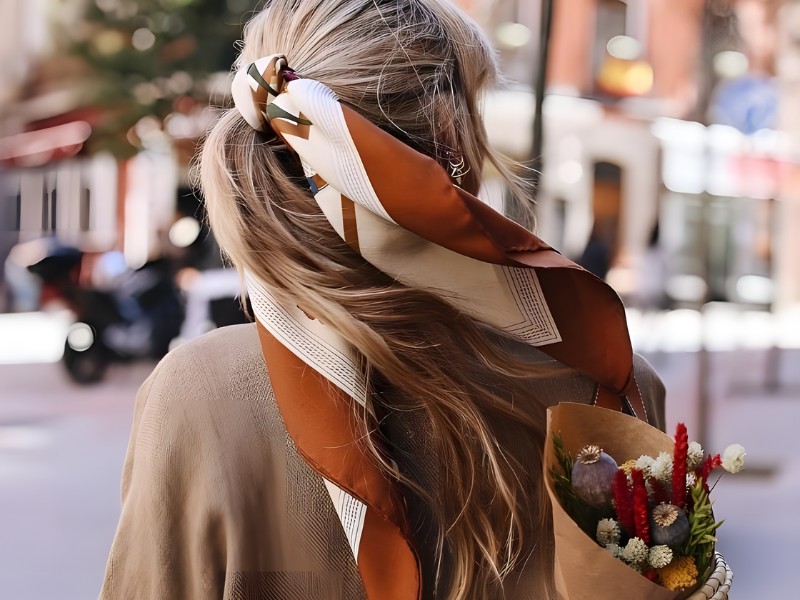 phối đồ với khăn bandana