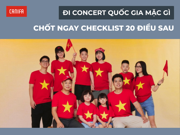 đi concert quốc gia mặc gì