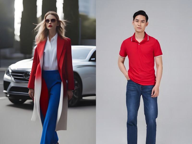 màu đỏ hợp với màu gì nhất