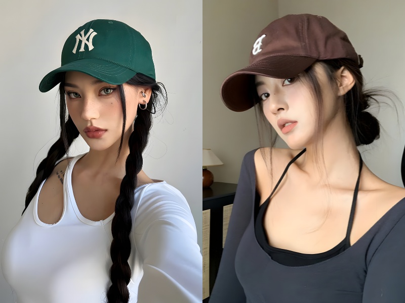cách phối đồ với mũ lưỡi trai nữ