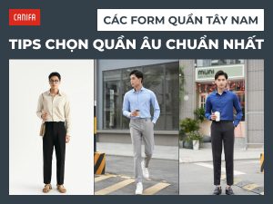 các kiểu quần âu
