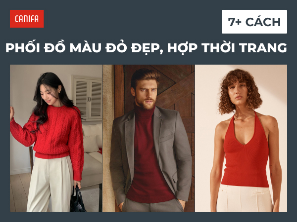 màu đỏ hợp với màu gì