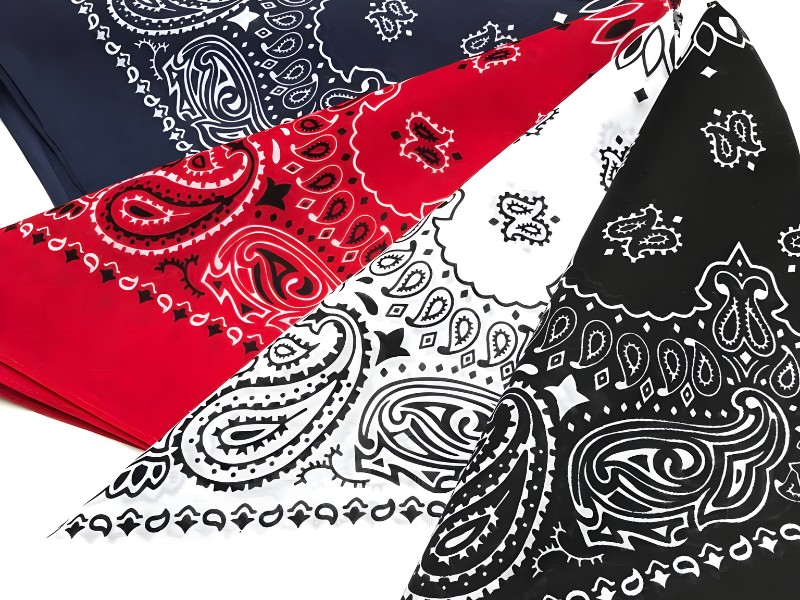 cách buộc khăn bandana