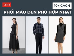 màu đen hợp với màu gì