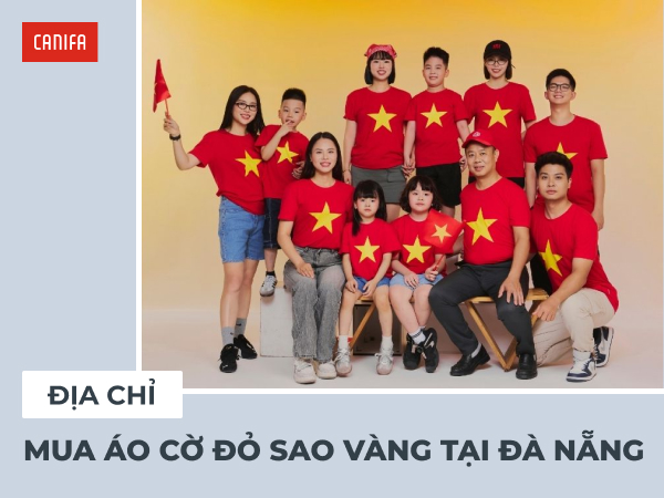 Mua áo cờ đỏ sao vàng tại Đà Nẵng