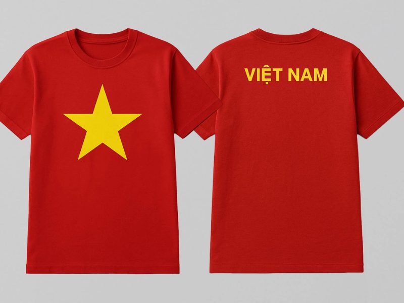 mua áo cờ đỏ sao vàng ở tphcm áo cờ đỏ sao vàng tphcm