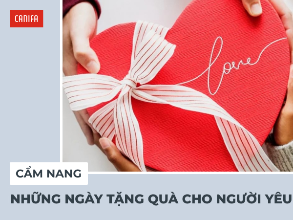 những ngày tặng quà cho người yêu