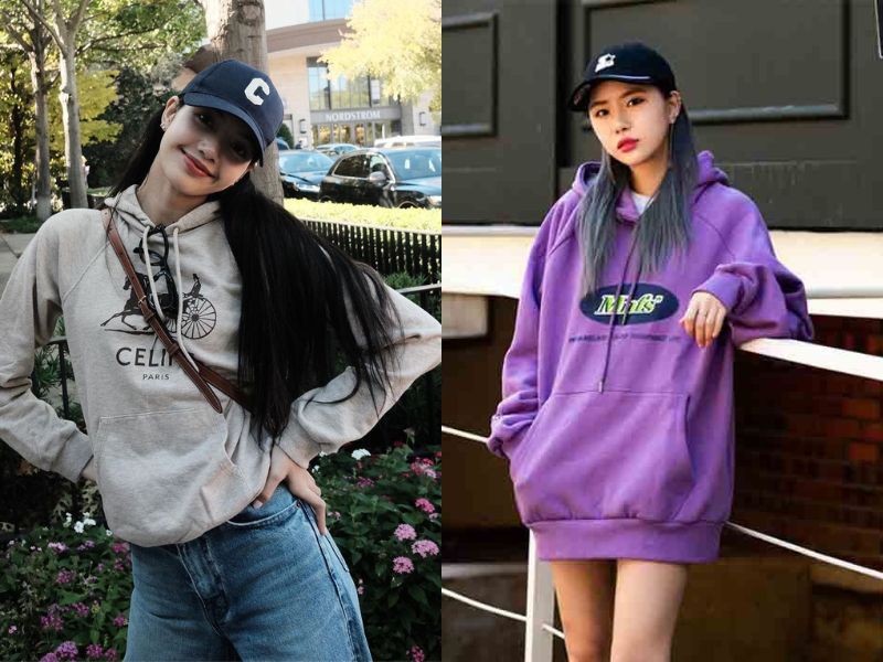 phối đồ với mũ lưỡi trai nữ