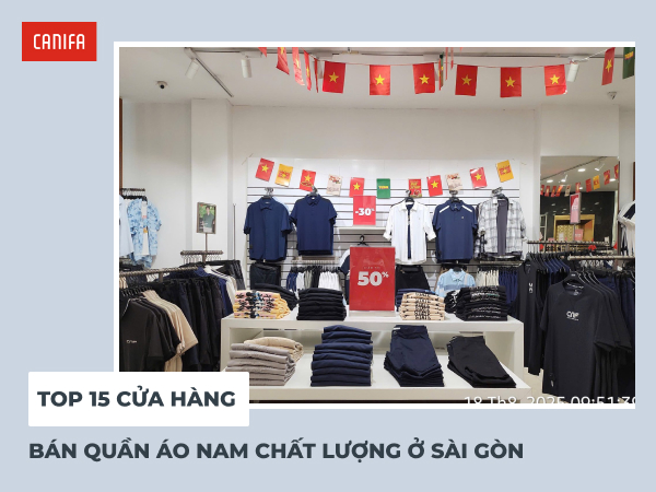 cửa hàng quần áo nam sài gòn