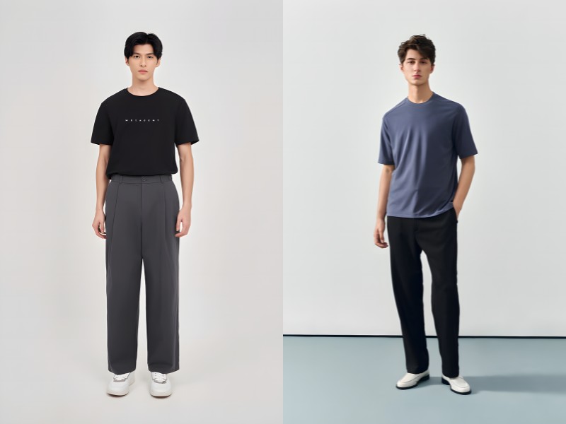 các kiểu quần tây