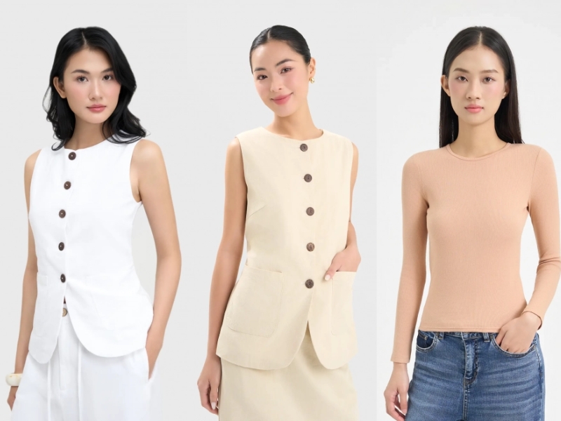 da olive mặc màu gì