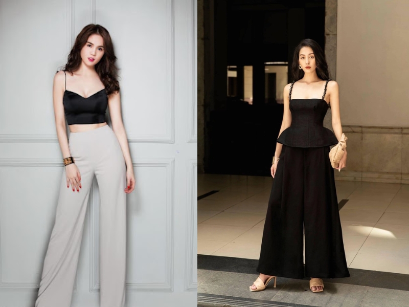 phối đồ với áo 2 dây phối đồ với áo 2 dây