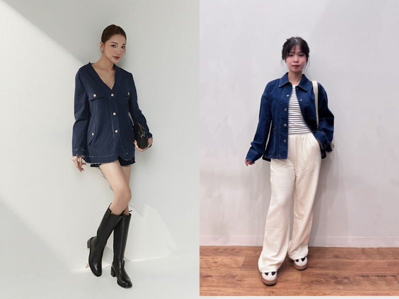các kiểu áo mùa thu