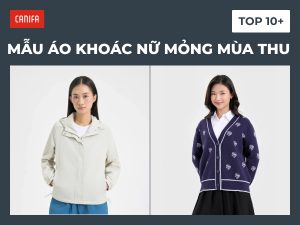 Áo khoác nữ mỏng mùa thu