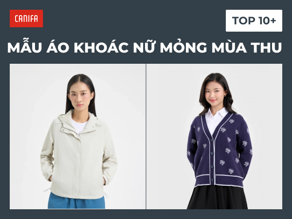 Áo khoác nữ mỏng mùa thu