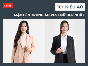 áo mặc bên trong áo vest nữ