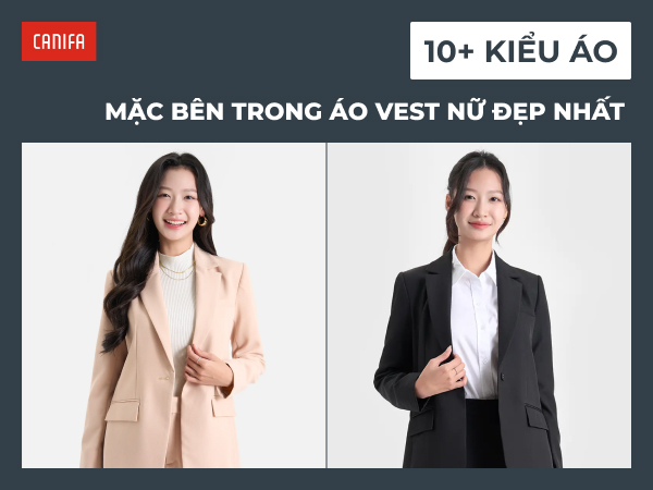 áo mặc bên trong áo vest nữ