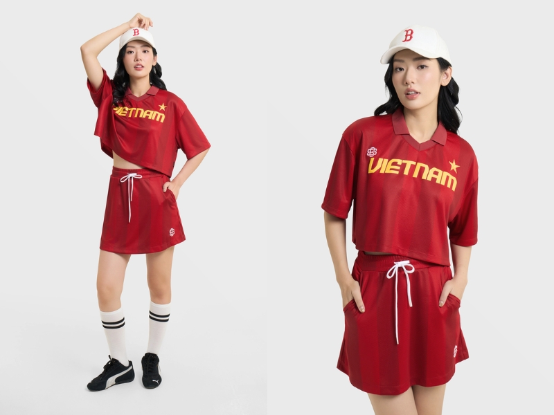 áo polo form rộng nữ áo polo form rộng nữ
