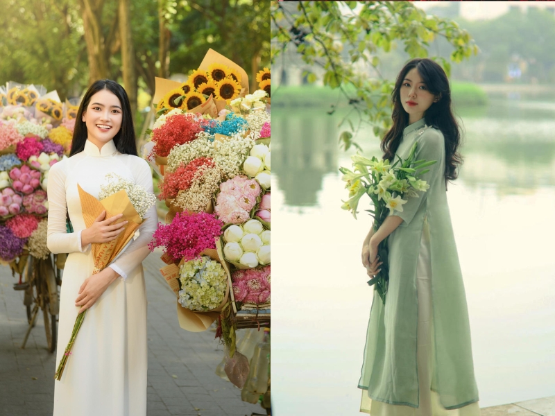 chụp ảnh mùa thu hà nội mặc gì