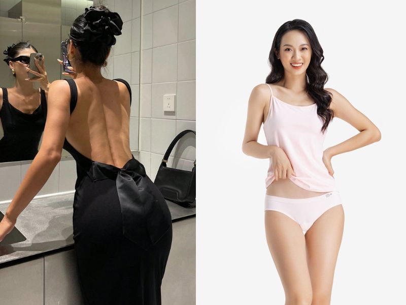 cách che bụng mỡ khi mặc váy body