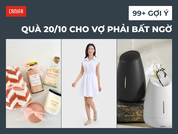mua quà 20/10 cho vợ