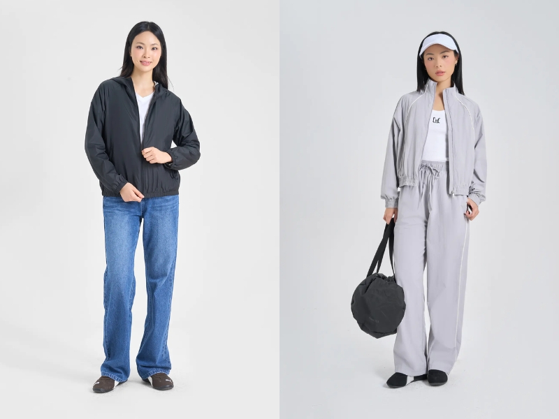 áo khoác nữ mỏng mùa thu