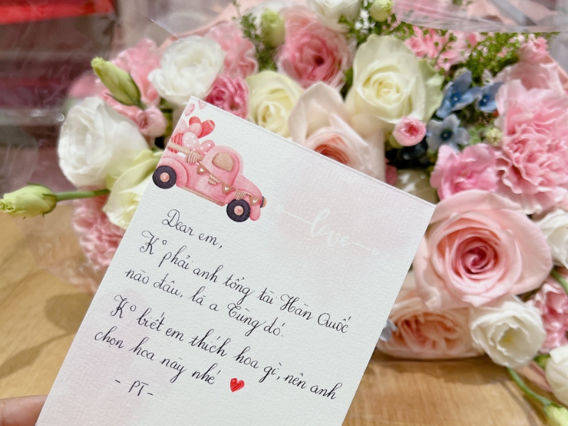tặng quà 20/10 cho bạn gái mới quen