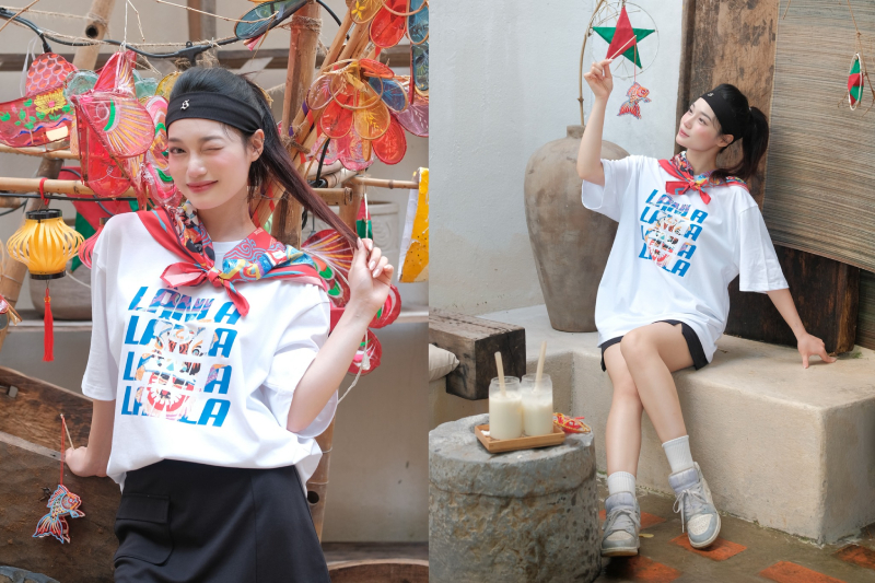 outfit trẻ trung đi chơi trung thu