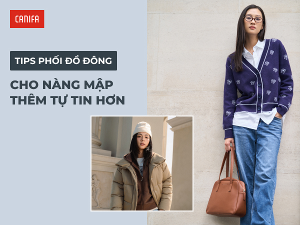 phối đồ mùa đông cho nữ mập