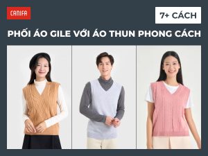 Phối Gile với áo thun