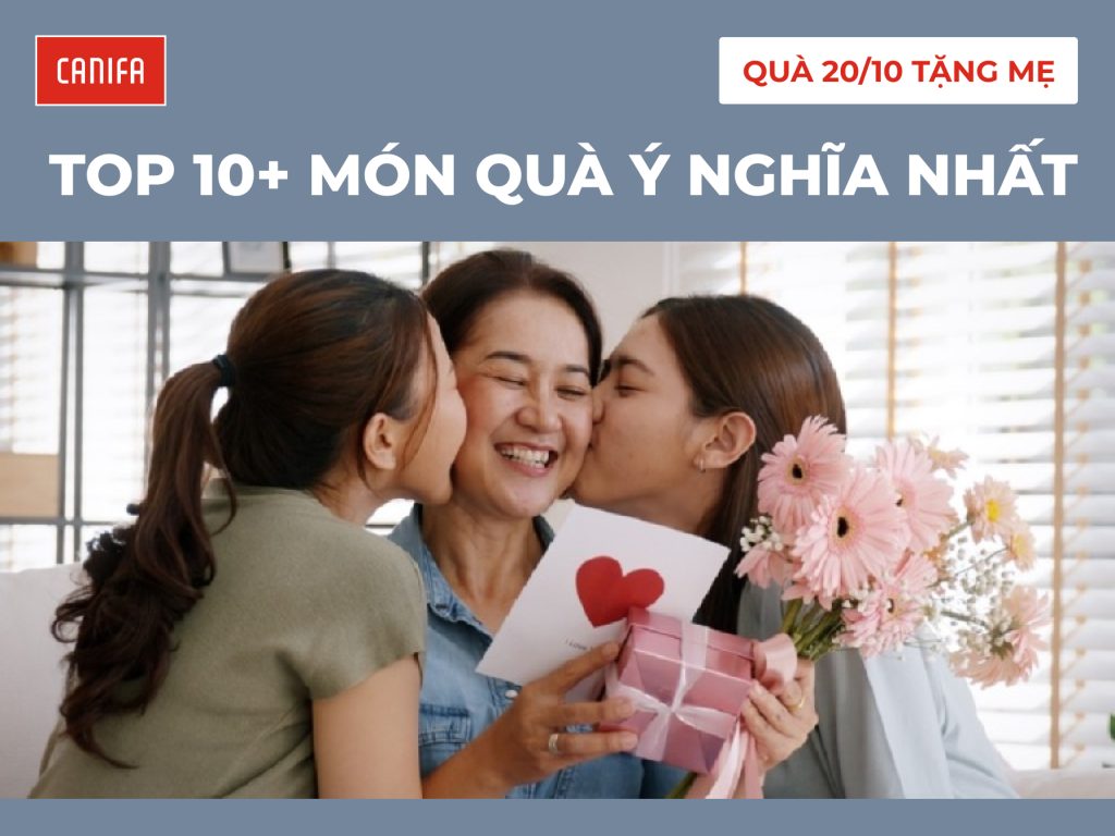 quà 20/10 tặng mẹ