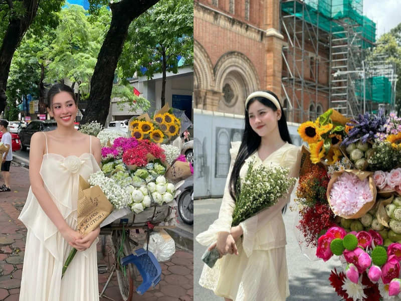 tạo dáng chụp ảnh mùa thu