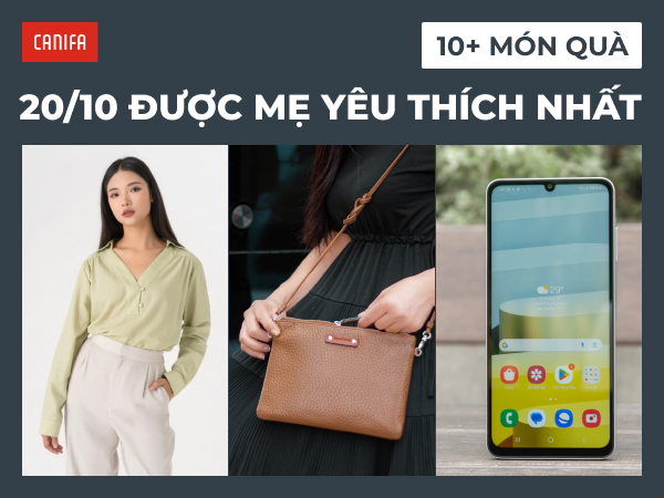 Tặng quà 20/10 cho mẹ